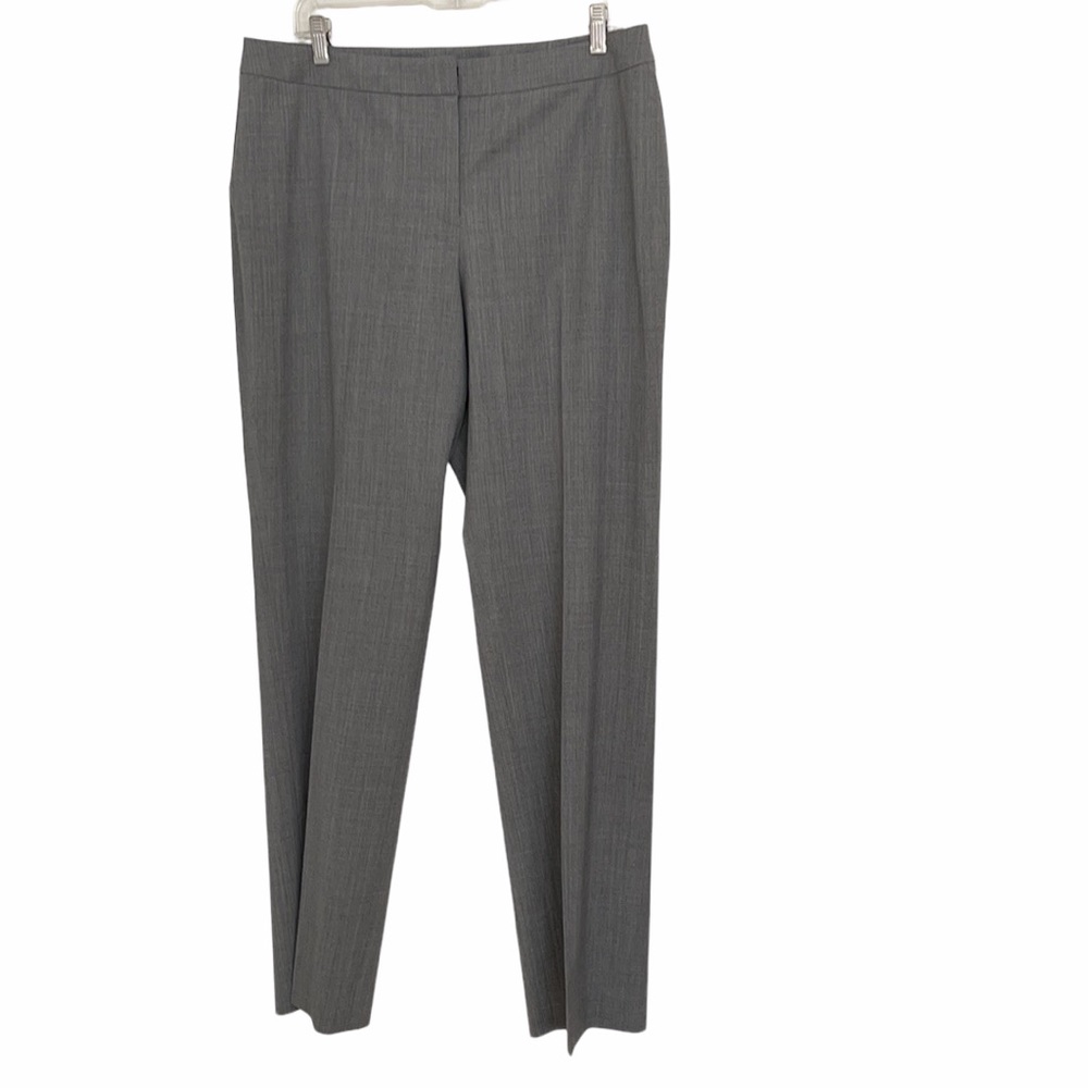 Country Shop gray wool silk blended pants